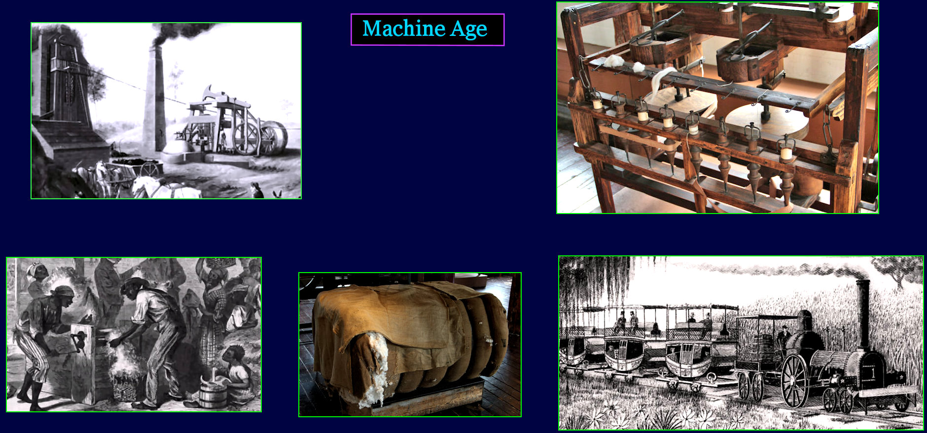 Early machinery, 1800s